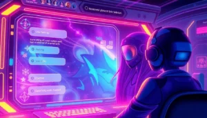 Engaging scene of a user creating art with a nsfw AI generator no limit, showcasing uncensored AI-generated visuals and vivid imagery for creative expression.