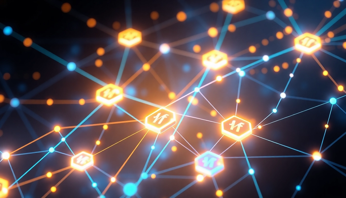 Comprehensive Blockchain and NFT Technology Guide illustrating digital assets and blockchain